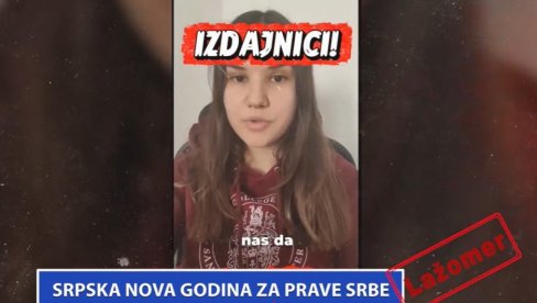 LAŽOMER: Srpska Nova godina za prave Srbe (VIDEO)