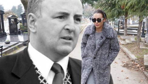 NIJE SE POJAVILA NA OČEVOM POMENU: Oglasila se Anastasija, neutešna - reči teraju suze na oči (FOTO)