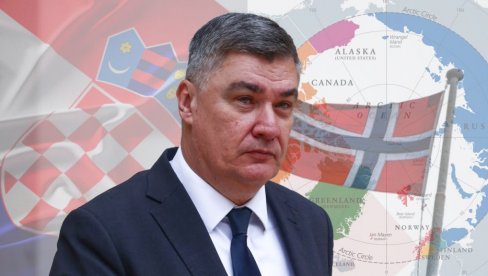 IZOPAČENO! U Oslu besni na Milanovića - govorio o Grenlandu, ponudio Americi deo Norveške: Hrvatski predsednik nas je iznenadio!