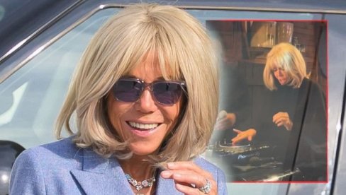 БРИЖИТ МАКРОН ЗА ДИ-ЏЕЈ ПУЛТОМ У ДИЗНИЛЕНДУ: Пустила познату нумеру, па заиграла, а иза свега се крије племенит циљ (ВИДЕО)