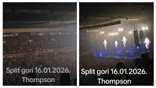 ГОСПОДИНЕ ПИЦУЛА, ЈЕСУ ЛИ ОВО ТЕ ЕВРОПСКЕ ВРЕДНОСТИ? Језиво усташко дивљање у Сплиту - Пуном двораном одјекује за дом спремни (ВИДЕО)