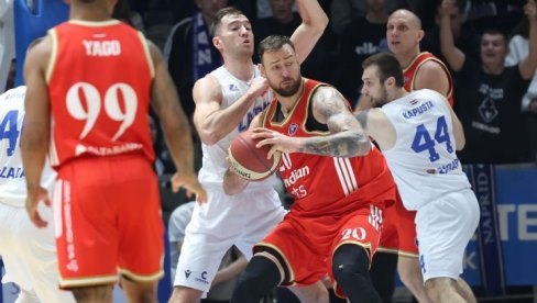 ЗВЕЗДА СЕ РЕВАНШИРАЛА ЗАДРУ: Црвено-бели убедљиви у Хрватској, следи дупло коло Евролиге