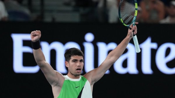 НИЈЕ МУ БИЛО ЛАКО: Алкараз се помучио против Американца за четвртфинале Аустралијан опена