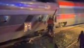 НАГЛО ПОРАСТАО БРОЈ МРТВИХ У СТРАВИЧНОЈ НЕСРЕЋИ У ШПАНИЈИ: Воз искочио из шина, десетине људи погинуло, више од 100 повређених (ВИДЕО)
