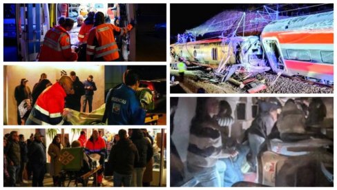 VIŠE OD 39 POGINULIH U SUDARU VOZOVA U ŠPANIJI: Jeziva nesreća, više od 150 povređenih - Vozovi išli brzinom većom od 200 km/h (FOTO/VIDEO)