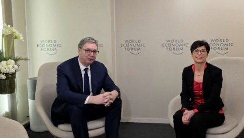 ОГЛАСИЛА СЕ МАРТА КОС ПОСЛЕ СУСРЕТА СА ВУЧИЋЕМ: Договорили смо се да интензивирамо наш заједнички рад