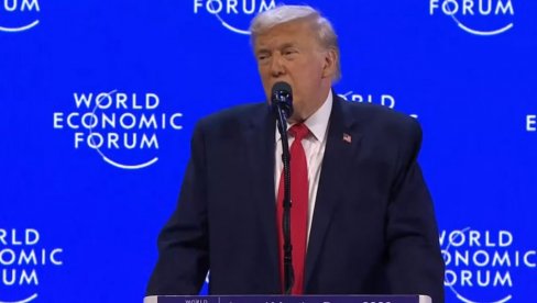 ТРАМП ИЗ ДАВОСА О РАТУ У УКРАЈИНИ: Морамо да прекинемо тај рат, много душа је изгубљено