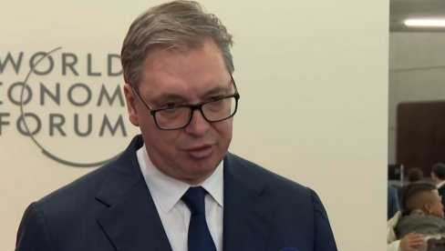 VUČIĆ GOVORI IZ DAVOSA