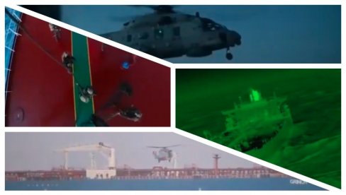 FRANCUSKI SPECIJALCI SE ISKRCALI NA RUSKI TANKER: Pogledajte neverovatnu akciju na Sredozemnom moru (FOTO/VIDEO)