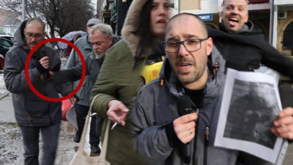 СТРАНЦИ ДОВЕДЕНИ У КУЛУ ДА ПРАВЕ ХАОС, ДОК СЕ ЛОКАЛНА ОПОЗИЦИЈА КРИЈЕ ИЗА ЊИХ