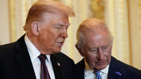 TRAMP PROMENIO PLOČU: Povukao izjavu posle intervencije kralja Čarlsa