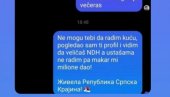 USTAŠAMA NE RADIM, PA MAKAR MI MILIONE DAO Prepiska sa Instagrama zapalila mreže - Živela Republika Srpska Krajina! (FOTO)
