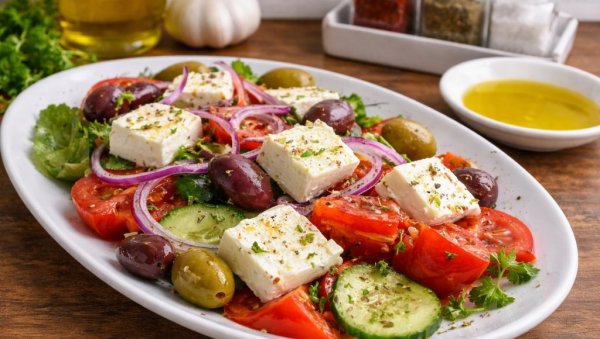 КЛАСИЧНА ГРЧКА САЛАТА: Свежа, лагана и пуна медитеранских укуса