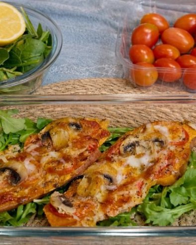 ПЕЧЕНИ БАТАТ СА МОЦАРЕЛОМ И ПОВРЋЕМ: Брз и здрав оброк из рерне