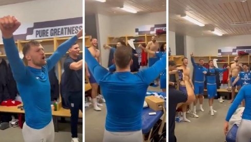 ОПЕТ УСТАШКО ДИВЉАЊЕ: Хрватски рукометаши певали Томпсона, славили оне који су убијали Србе