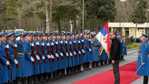 ВУЧИЋ У ДОМУ ГАРДЕ НА ТОПЧИДЕРУ: Реферисање о резултатима анализе стања и способности Војске Србије за 2025. (ВИДЕО)