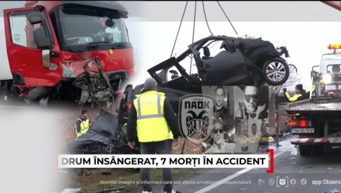 JEDAN IZ ALBANIJE: Otkriven identitet 7 poginulih navijača FK Paok - pogibija na putu smrti