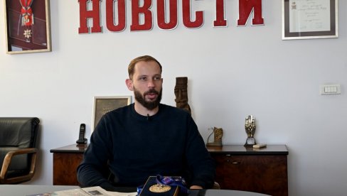 GOST NOVOSTI! SAMO SLOGA DONOSI ZLATO: Trofejni vaterpolista Nikola Dedović o tituli prvaka Evrope, reprezentaciji, bazenima...