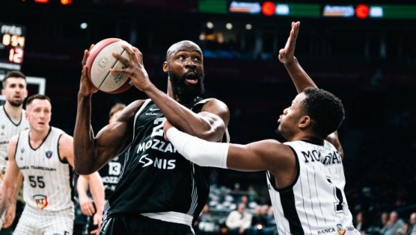 АРЕНА НАВИЈАЛА ПРОТИВ ПАРТИЗАНА! Црно-бели победили у дибидус необичном амбијенту за Београд! (ФОТО)