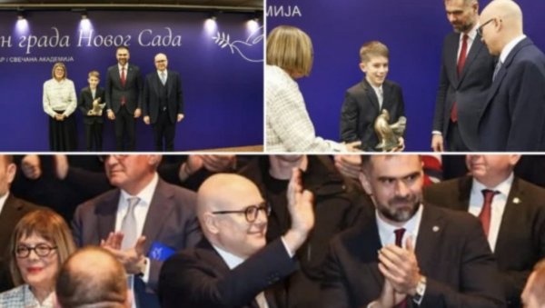 НОВИ САД ЈЕ СТЕКАО СЛОБОДУ У ЗАЈЕДНИШТВУ КОЈЕ ЈЕ ТЕМЕЉ НАПРЕТКА Вучевић: Гарант будућности су млади, свим Новосађанима срећан Дан града