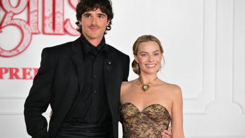 ГЛУМАЧКИ ПАР КОЈИ ЈЕ ОСВОЈИО СВЕТ: Марго Роби и Џејкоб Елроди на премијери у Паризу - због његовог потеза су жене одушвљене (ВИДЕО)