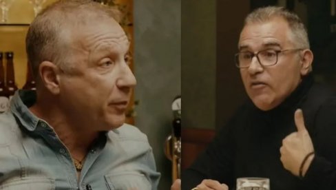 БЕЗОБРАЗА СИ, ПОКВАРЕН И ПРЉАВ! Владан Тегелтија и Милан Калинић у клинчу, бруталне сцене вређања у програму уживо (ВИДЕО)