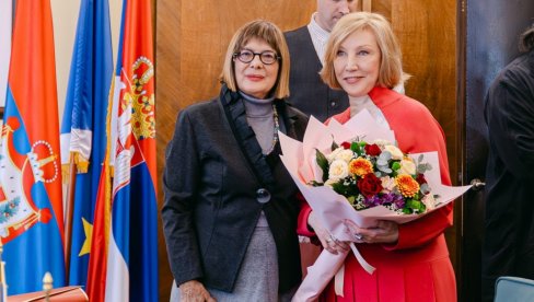 PRVO INOSTRANO GOSTOVANJE U NOVOM SADU: Maja Gojković primila direktorku Boljšoj dramskog teatra iz Sankt Peterburga