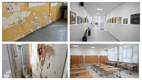 GIMNAZIJA PRE I NAKON REKONSTRUKCIJE: Vučić podelio fotografije na svom Instagram profilu (FOTO)