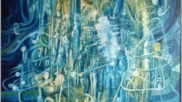 СЛИКЕ ЛУКЕ ДЕДИЋА У 4СЕ КЊИЖЕВНОМ САЛОНУ: Време наталожено на платну