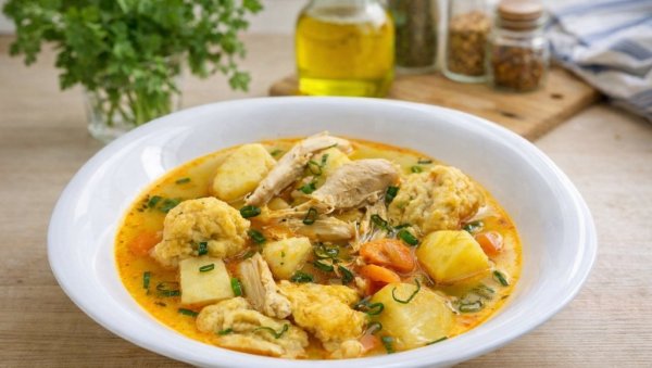 ПИЛЕЋИ КРОМПИР ПАПРИКАШ СА КНЕДЛАМА: Кувана јела су увек прави избор