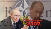 MINHEN 2007: Putinovo upozorenje NATO-u - govor koji je najavio rat u Ukrajini (VIDEO)
