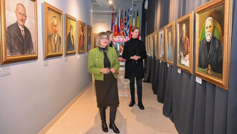 MAJA GOJKOVIĆ POSETILA MUZEJ VOJVODINE: Podsećanje na slavne dane srpske istorije