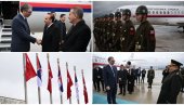 ВУЧИЋ СЛЕТЕО У АНКАРУ, ДОЧЕКАН СА ПОЧАСНОМ ГАРДОМ: Очекују ме важни разговори са Ердоганом (ВИДЕО)