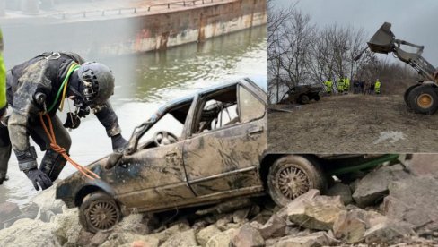 HOROR - IZVUKLI AUTO IZ DUNAVA: Isplivali branik i tablica, a onda i leš muškarca - misterija stara 15 godina konačno rešena (FOTO)