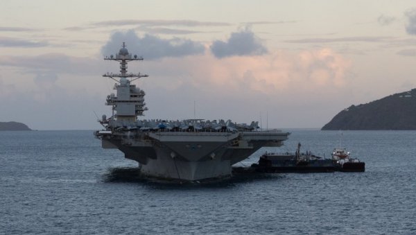 ДА ЛИ ТРАМП УБАЦУЈЕ У ПЕТУ? Још један носач авиона креће ка Ирану