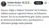 RASKOL BLOKADERA SVE DUBLJI! Smiljan Banjac: Srbija da se spremi za gulag kad pobede blokaderi sa fakulteta (FOTO)