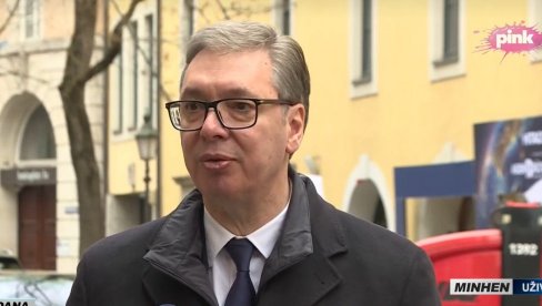 VUČIĆ SE OBRATIO IZ MINHENA: Za nas je najvažnije da sačuvamo mir, to ćemo uraditi - Zatišje u svetu neće trajati dugo