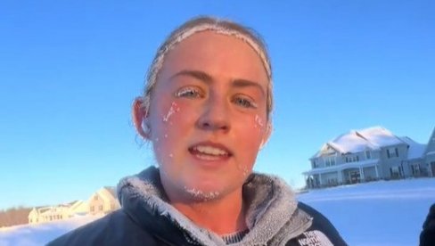 VIDEO DA SE SMRZNEŠ: Šta se desi kad trčiš na -22°C - nagrabusila!