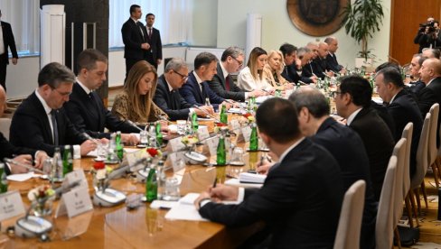 PREDSEDAVAJU VUČIĆ I ALIJEV: Počela prva sednica Saveta za strateško partnerstvo između Srbije i Azerbejdžana (FOTO/VIDEO)