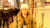 BLOKADERI IZVIŽDALI SVEŠTENO LICE Reporterka N1 iz Novog Sada priznala - Vikali mu lopovi (VIDEO)