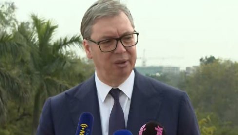 VUČIĆ O INDIJSKIM INVESTICIJAMA U SRBIJI: Imate jednu kompaniju koja je već uložila 25 miliona evra kod nas u Inđiji