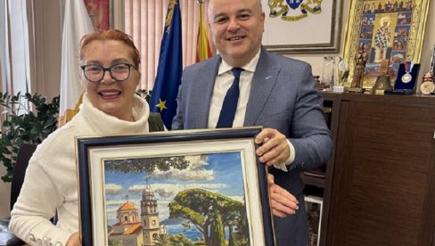 TANJA BOŠKOVIĆ U GRADU MIMOZE: Počasna građanka iskreno privržena Herceg Novom