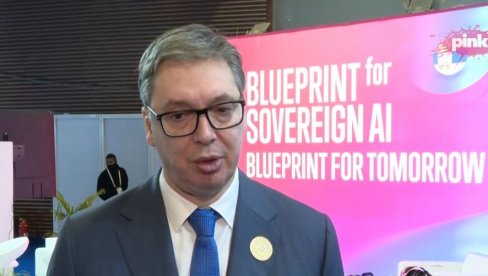 VUČIĆ SE OBRATIO IZ NJU DELHIJA: Ovde moramo odmah da uđemo u voz i takmičimo se sa svima (VIDEO)