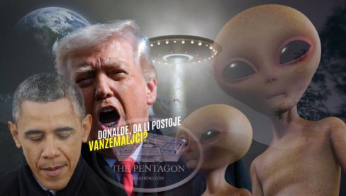 ИСТИНА НА ВИДЕЛО После ванземаљци су стварни, Пентагон објављује документа - Трамп наредио после тврдњи Обаме