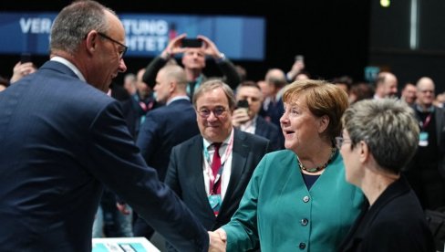 NEMA PROMENA NA KORMILU: Merc ponovo izabran za lidera Hrišćansko-demokratske unije Nemačke