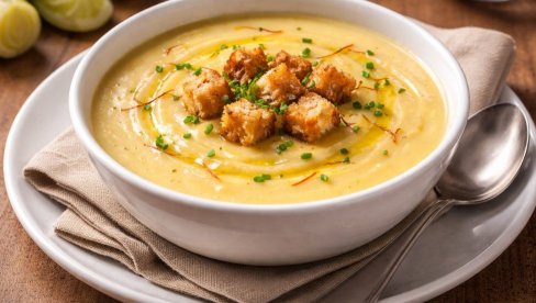 ГУСТА, КРЕМАСТА И ИЗВАНРЕДНО УКУСНА: Празилук чорба