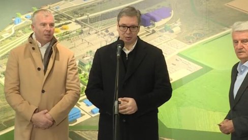 ПРАХОВО НАМ ЈЕ ЖИЛА КУЦАВИЦА, ДРЖАЋЕ НАМ ИСТОК СРБИЈЕ Вучић: Подижемо и обнављамо луку да буде најмодернија