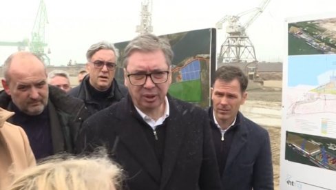 SIMBOL NOVOG ŽIVOTA NA ISTOKU, OVO ĆE BITI ČUDO Vučić obišao radove na rekonstrukciji Luke Prahovo (VIDEO)