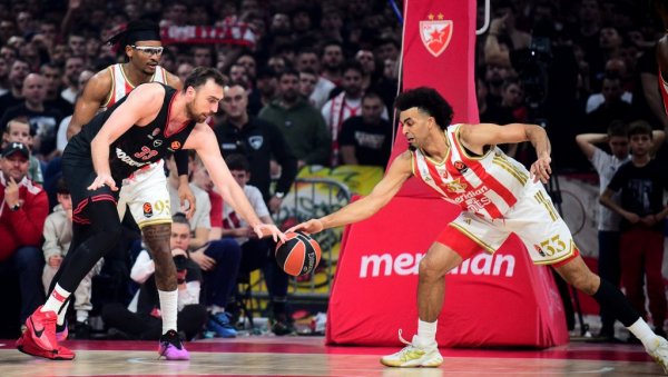 МВП ЕВРОЛИГЕ ЖЕСТОКО ЗАГРМЕО ПРЕД ЦРВЕНО-БЕЛЕ: Не чујем вас