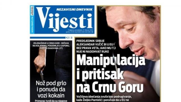 БЕДНА КАМПАЊА ШОЛАКОВИХ ВИЈЕСТИ: Вучић је увек крив за све